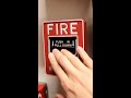 POV Pulling Fire Alarms For A System Test Shorts