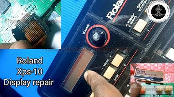 Roland xps10 display repair | Roland xps10 no power | broken display flex repair | #xps10 #xps60