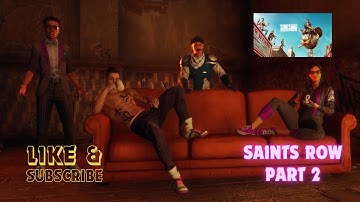 SAINTS ROW Gameplay Walkthrough Part 2 [HIGH SETTINGS] - No Commentary
