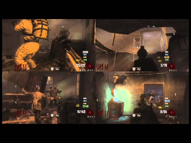 Is Call of Duty: Black Ops 2 2-player split screen?