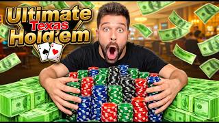 I WENT HUGE ON THE SIDE BETS! (Ultimate Texas Holdem)