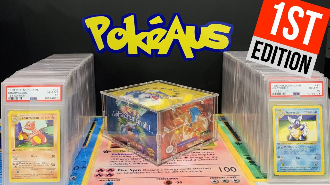 Pokemon- 1st edition Shadowless Base set Complete 17-102 PSA10