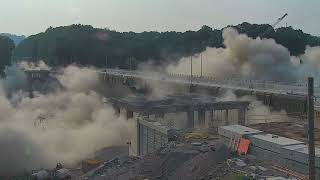 Parkway East bridge demolished in Pittsburgh