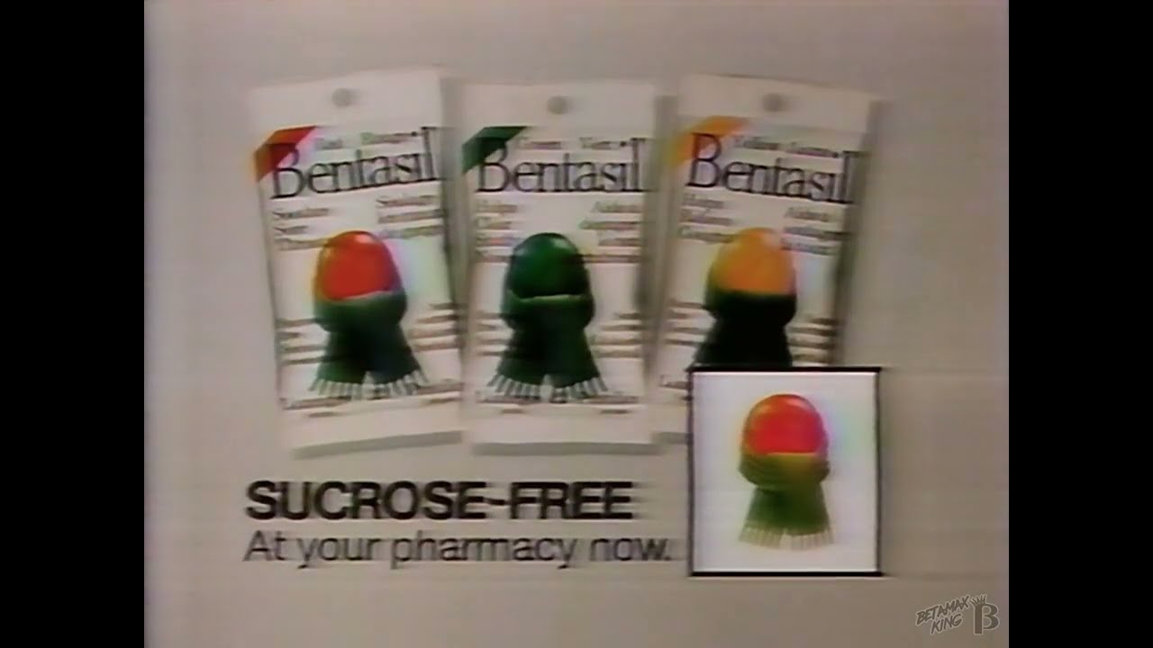 Bentasil Lozenges Commercial 1984