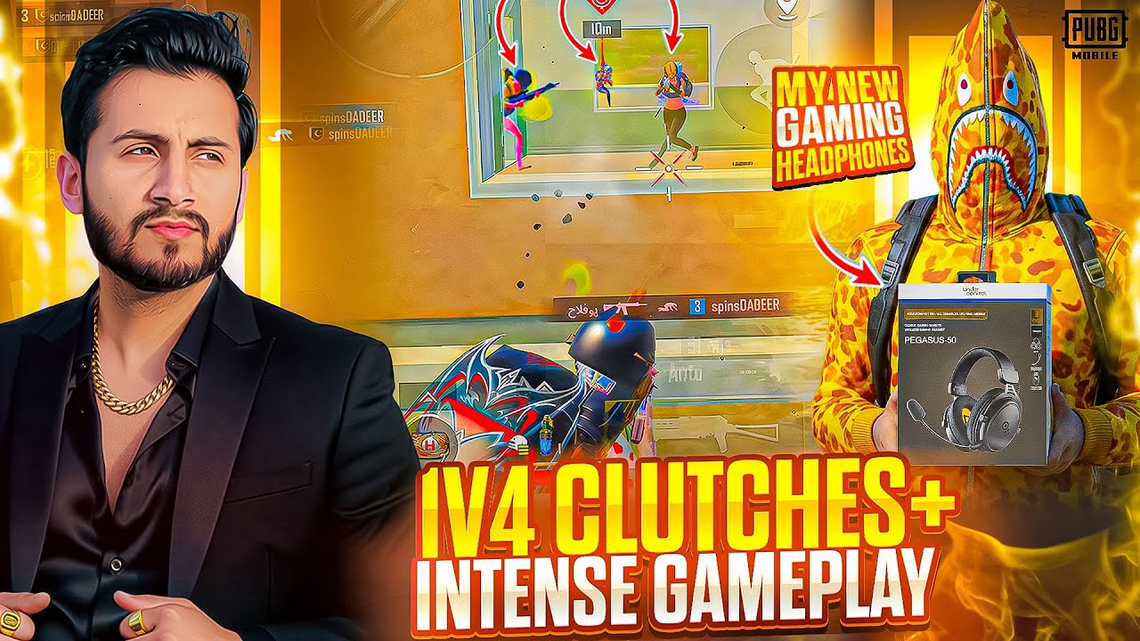 1v4 Fights or World Best #100 Ranking Teams | New Gaming Headphones | Ultimate Royale | MK Gaming