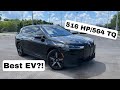 2025 BMW iX xDriveE50 POV Test Drive &amp; Review