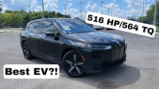 2025 BMW iX xDriveE50 POV Test Drive &amp; Review