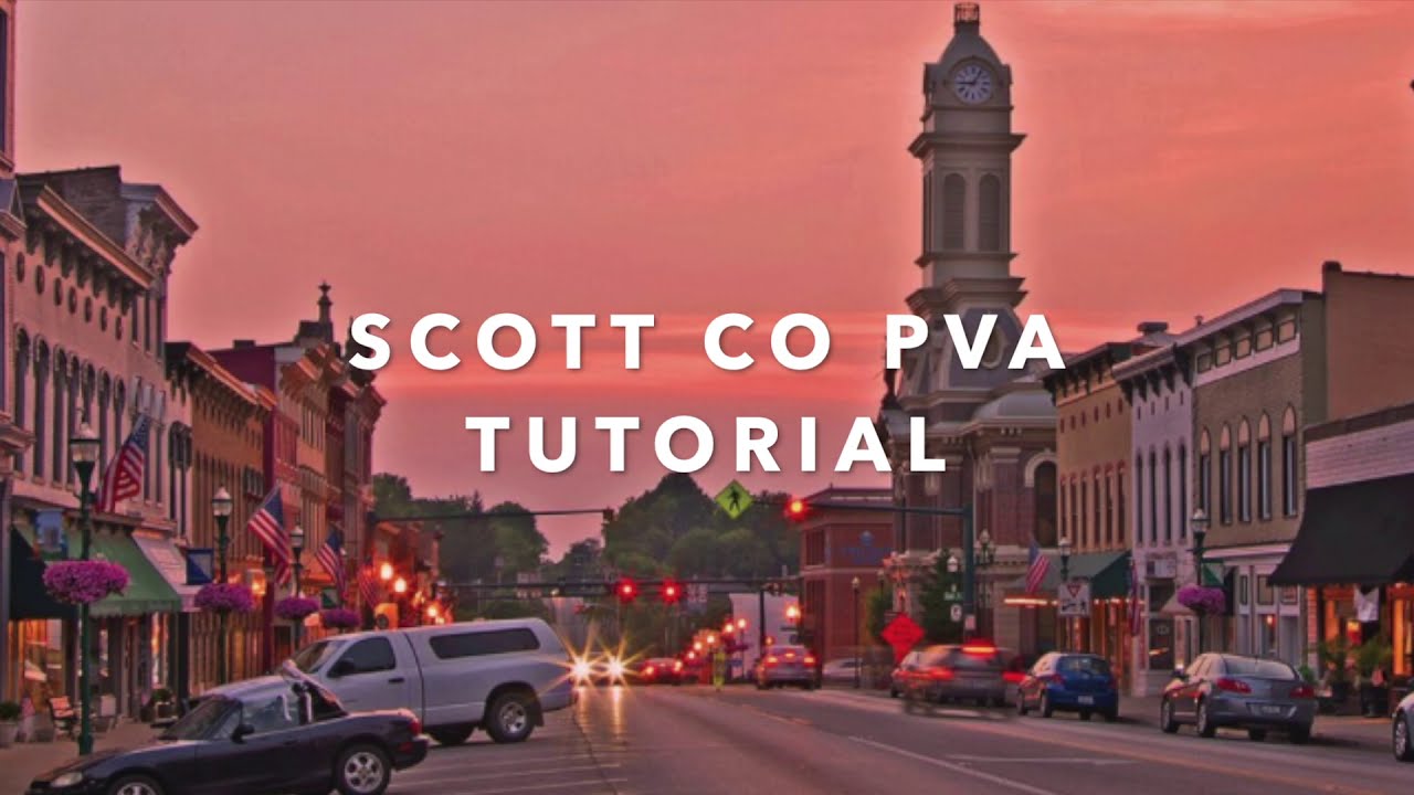 Tutorial on Vehicle tax exoneration Applications Scott County PVA Kentucky YouTube