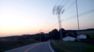 Dawn Driving Time Lapse | Moundsville WV to Cameron WV