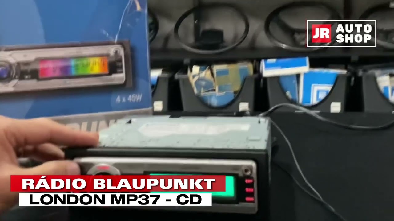 RÁDIO CD MP3 BLAUPUNKT LONDON ACESSÓRIO DE ÉPOCA