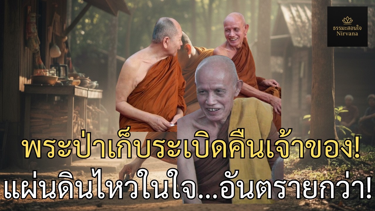 EP.179: พระป่าเก็บระเบิดคืนเจ้าของ | เรื่องจริงหลวงปู่จันทร์เรียน สายพระอาจารย์มั่น | ธรรมะสะเทือนใจ