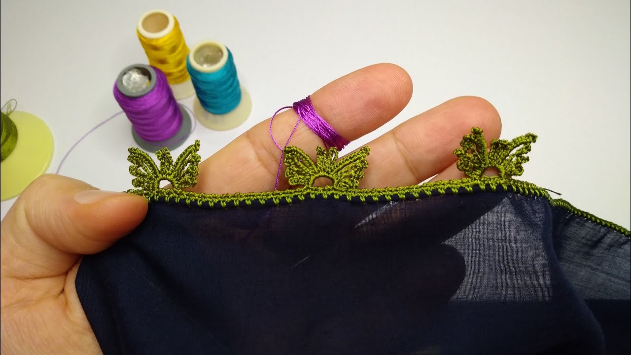 355_BU MODEL ÇEYİZLERİN BAŞ TACI OLACAK🥰 TIĞ OYASI