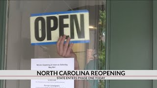 Businesses prepare as N. Carolina begins phase one of reopening