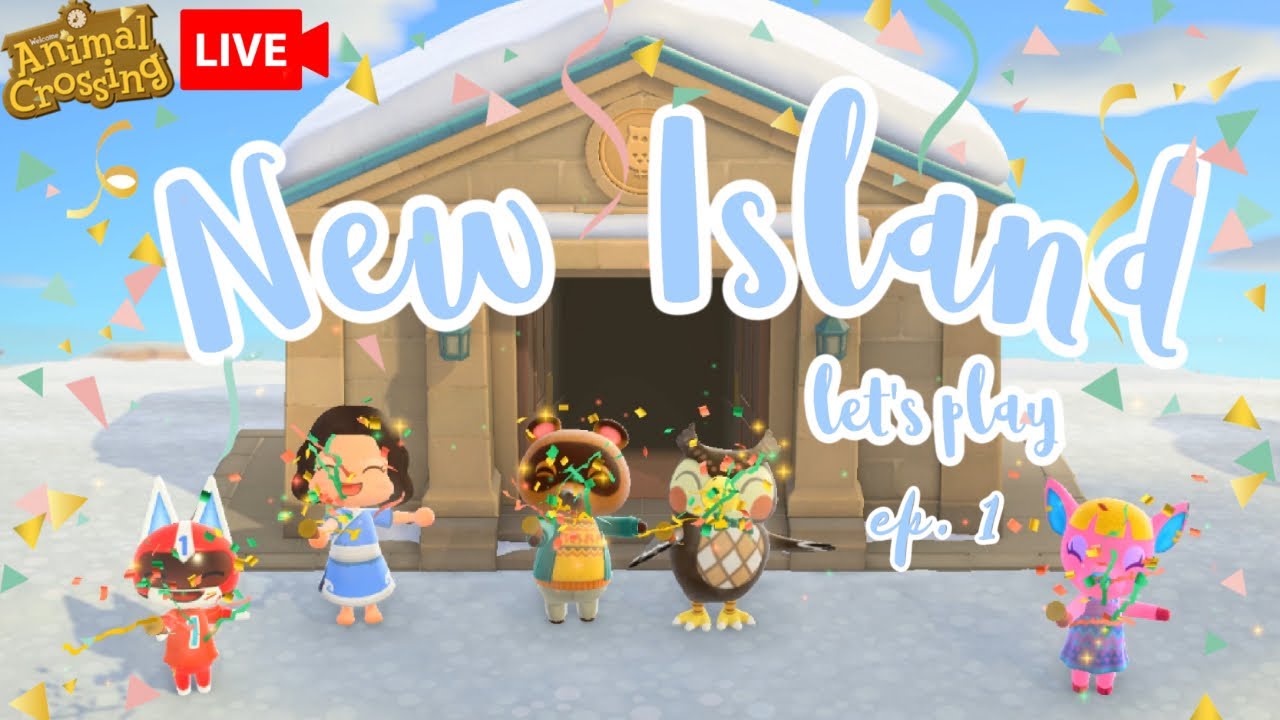 🔴  Animal Crossing Let's Play Livestream | Everlandia Ep. 1