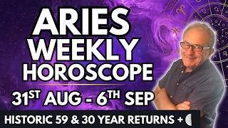ARIES FORECAST Weekly Horoscope 31 Aug - 6 Sept 2026 Sun Moon Asc Build Your Talents