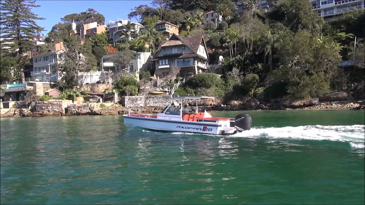 Axopar 28 T-Top new video