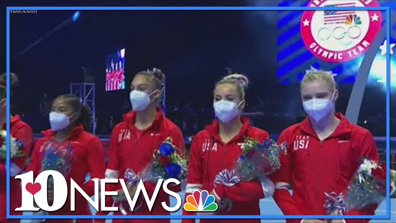 The Us Womens Olympic Gymnastics Team Is Announced Youtube 