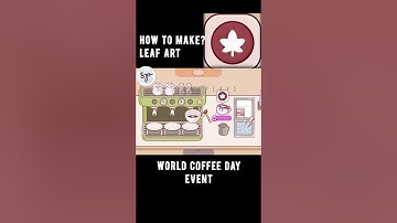 #15 Heartistry Pattern - Leaf | World Coffee Day Event | Good Coffee Great Coffee | Latte Art