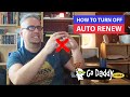How to Turn Off Auto Renew in GoDaddy Domain Names 2024 (Easy 2 Minutes!)