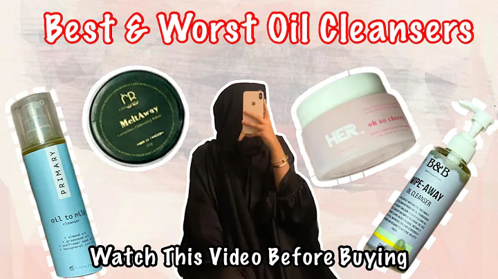 Best & Worst Oil Cleansers||Honest Review||Her beauty,Cara Bonica,Primary Skin,B&B Derma