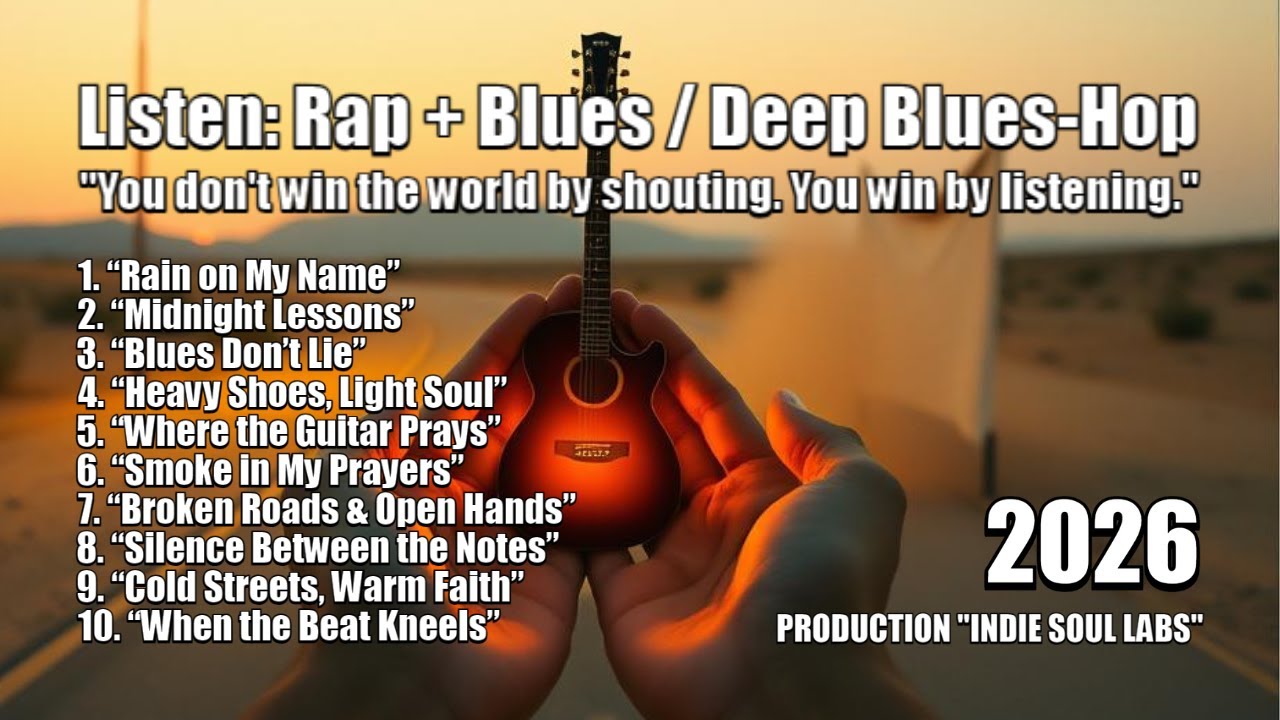 Listen Rap Blues /  Deep Blues Hop 2026 / 🏆 THE SILENCE BETWEEN THE NOTES
