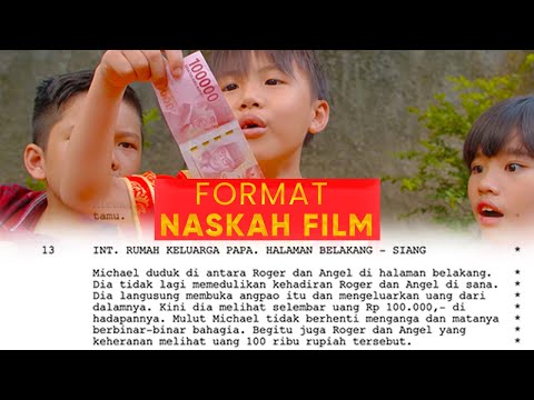 Tutorial Naskah Film Pendek  - Format Skenario