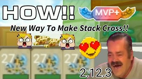 NEW CROSS GLITCH!! 🤗🤗😱-(Skyblock) 2.12.3 | Blockman Go | How To Stacked Cross