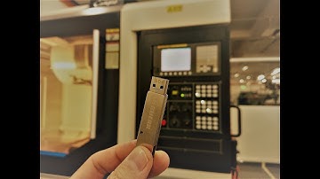 Nạp (input) chương trình từ USB vào bộ nhớ máy CNC