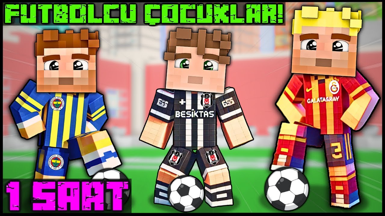 MİNECRAFT FUTBOLCU ÇOCUKLAR FİLMİ! 😂 -Minecraft