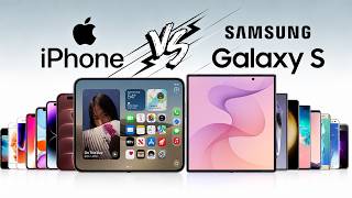 Apple iPhone vs Samsung Galaxy S Evolution | Latest Models | 3D