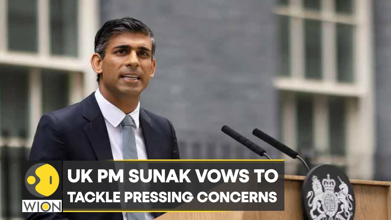 British PM Rishi Sunak vows to tackle pressing concerns in the country | World News | WION