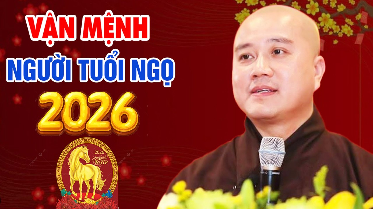 Vận Mệnh Người Tuổi Ngọ 2026 Nên Nghe - Pháp Thoại Thầy Thích Pháp Hòa