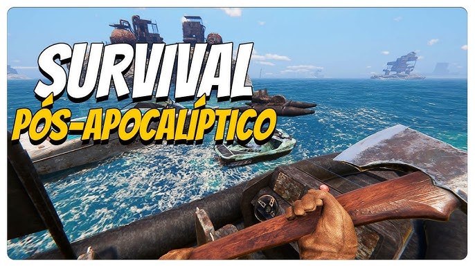 ESSE NOVO JOGO DE SOBREVIVÊNCIA NO MAR É MUITO BOM !!!! 