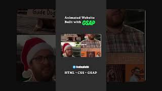 Kwpandpartners Website Animation with GSAP | HTML & CSS GSAP