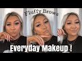 EVERYDAY MAKEUP/FLUFFY BROWS/SOAP BROWS | LUCY READ