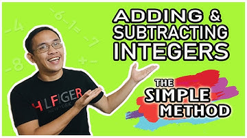 Adding and Subtracting Integers using Simple Method