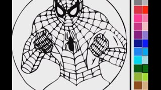 The Amazing Spiderman Coloring Pages | The Amazing Spiderman Coloring Book screenshot 2