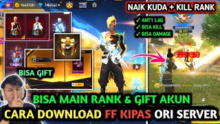 UPDATE‼️ GET KILLS ✅ HOW TO DOWNLOAD ORIGINAL FF KIPAS VIP 2026 WITHOUT OBB ❗️ FF BETA 2026 MEDIA... screenshot 1