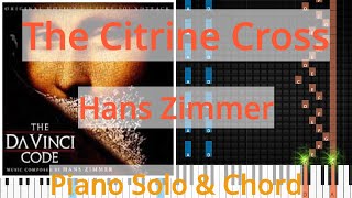 🎹Solo & Chord, The Citrine Cross, Hans Zimmer, Synthesia Piano