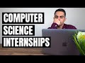 How to Get a Computer Science Internship (WITH NO EXPERIENCE!)