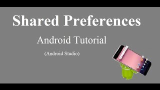 how to store  data in Shared preferences | Android studio