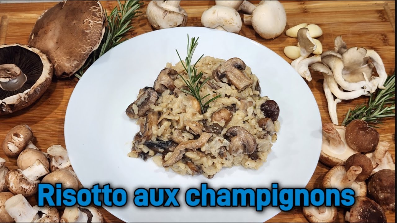 Risotto aux champignons