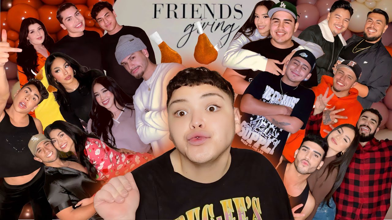 MY FIRST FRIENDSGIVING and maybe MY LAST😵‍💫🤣 - YouTube