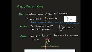 15B Mean & Median for a Continuous random variables copy