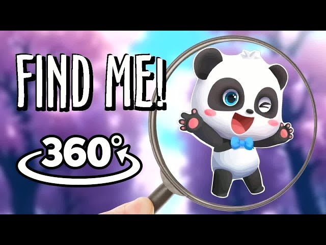 Find Kiki from Babybus in VR 360° 4K! A Challenging Hide and Seek class=