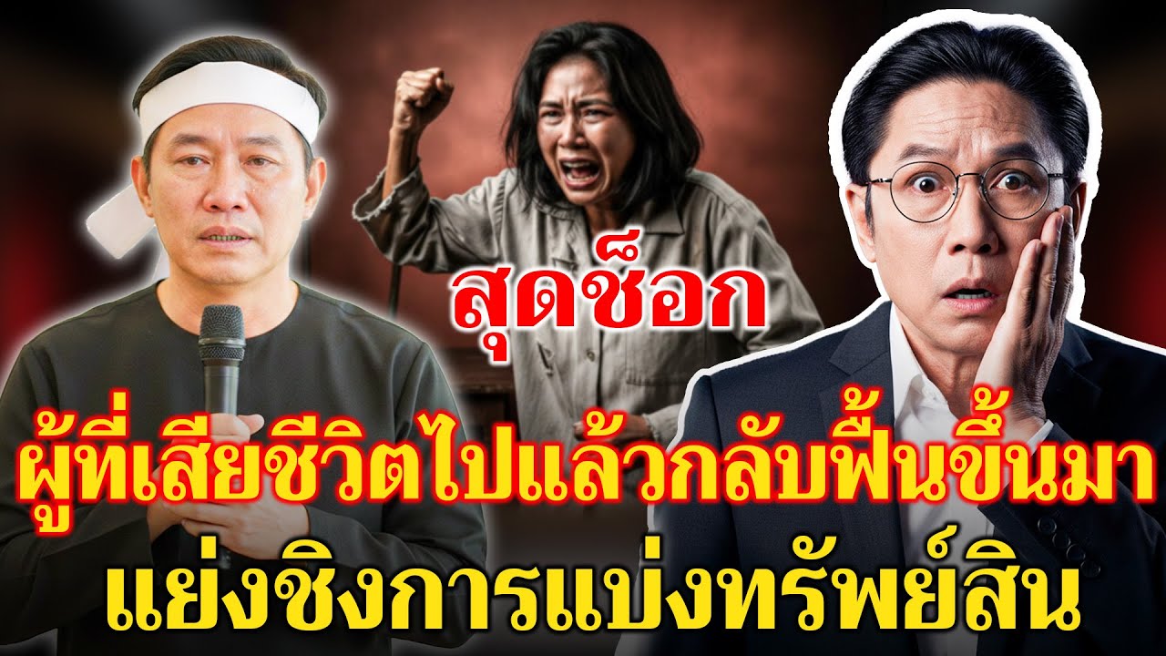 ภรรยาที่คิดว่าตายไปแล้ว“ฟื้นขึ้นมา” กลางงานศพ หลังได้ยินสามีอ่านคำไว้อาลัย เพื่อทวงส่วนแบ่งทรัพย์สิน