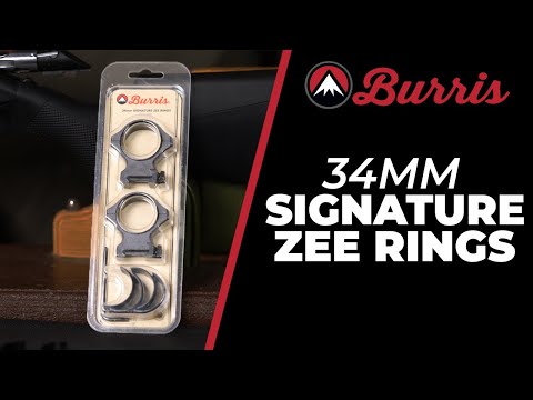 34mm Signature Zee Rings | Burris Optics