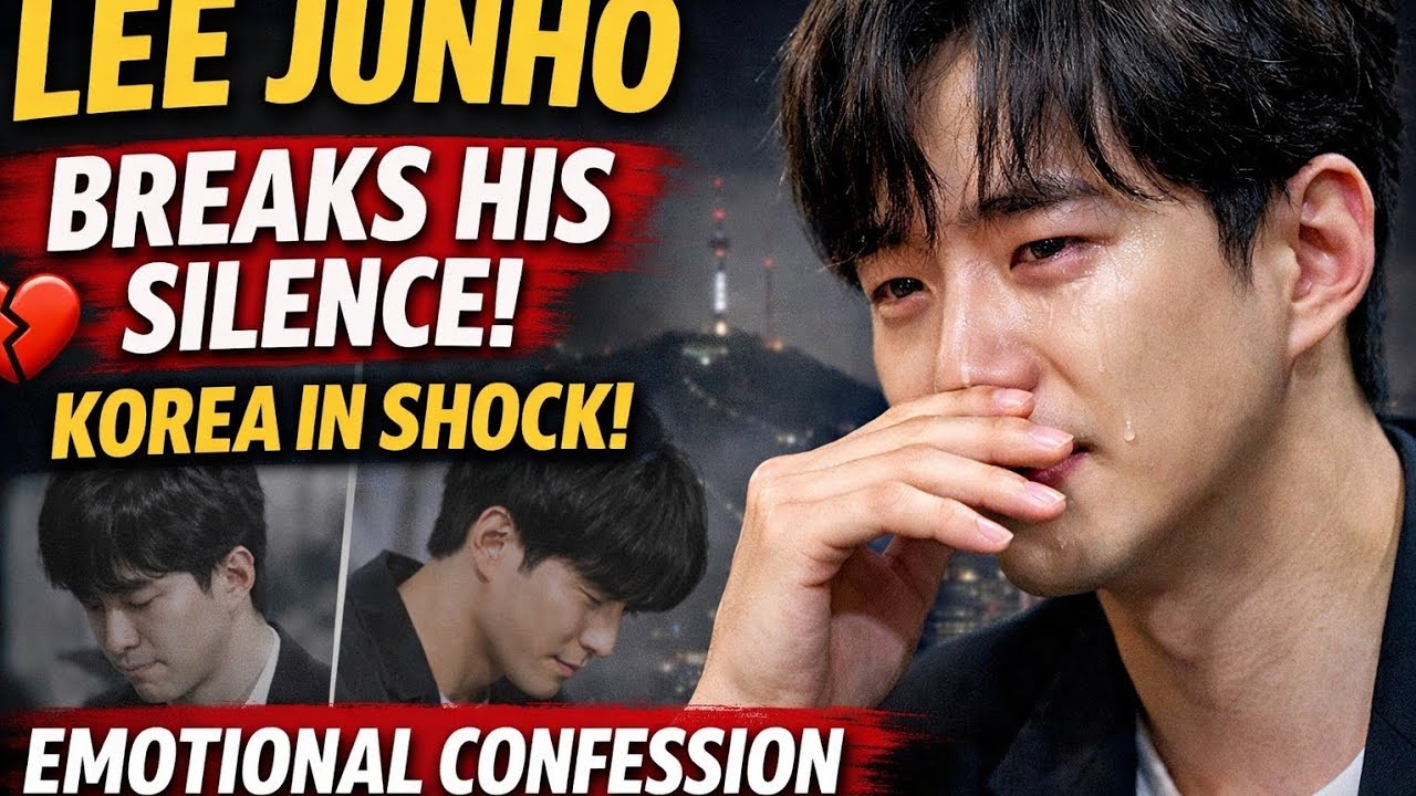 Ли Джунхо наконец-то нарушил молчание 😭 Эмоциональное признание, потрясшее всю Корею