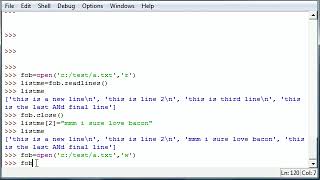 Python Programming Tutorial   43   Writing Lines