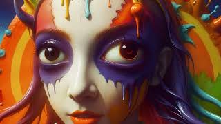 Psychedelic Chill, downtempo & Dub Mix | 5+ Hours  | Colourfueled all night mix :) [UHD loop]